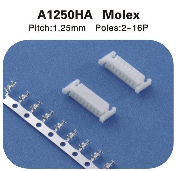  Molex 51021带扣连接器 A1250HA